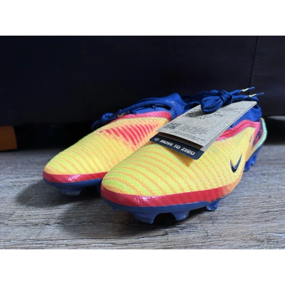 Nike Phantom 6 Elite FG Low Erling Haaland Laser Orange Men’s Sz 8 HQ2332-800